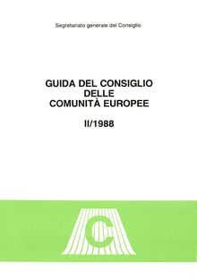 Guida del Consiglio delle Comunità europee