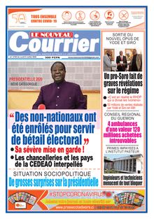Le Nouveau Courrier n°2150 – Du lundi 6 juillet 2020