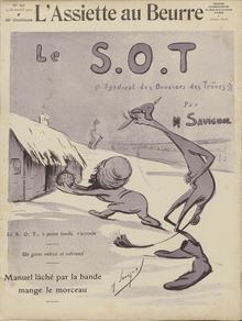 L  ASSIETTE AU BEURRE  numéro 503 du 19 novembre 1910
