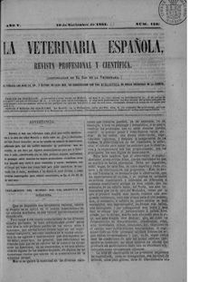 La veterinaria española, n. 154 (1861)