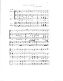 Partition Segment 8, Choix de cantiques sur des airs nouveaux pour toutes les fêtes de l année ... á trois ou quatre voix avec accompagnement d orgue ou de piano par le R. P. L. Lambillotte