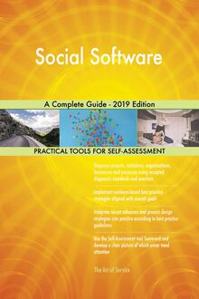 Social Software A Complete Guide - 2019 Edition