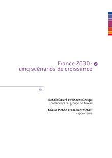 France 2030 : cinq scénarios de croissance