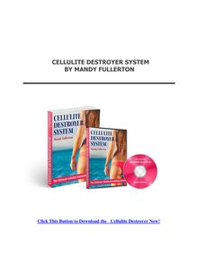 Cellulite Destroyer System by MANDY FULLERTON