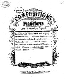 Partition , Allegro con grazia - partition complète, 8 Pianofortestücke
