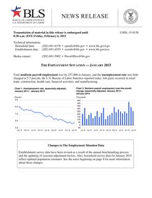 Etats-Unis - Rapport sur l emploi