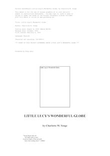 Little Lucy s Wonderful Globe