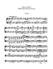 Partition altos, Miroirs, Ravel, Maurice