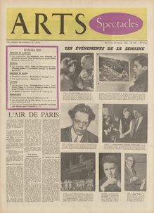 ARTS N° 446 du 14 janvier 1954