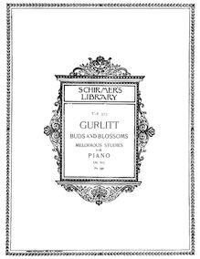 Partition complète, Buds et Blossoms, Blüten und Knospen ; Melodious Studies for Piano