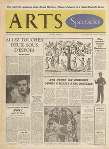 ARTS N° 371 du 07 août 1952