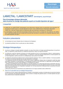LAMICTAL-LAMICSTART - Synthèse d avis LAMICTAL - CT-7616