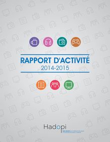 Rapport Hadopi 2014-2015