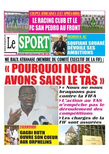Le Sport - 23/12/2020