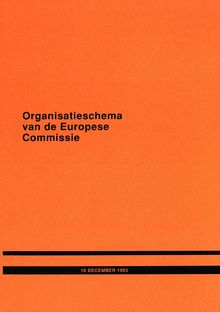 Organisatieschema van de Europese Commissie