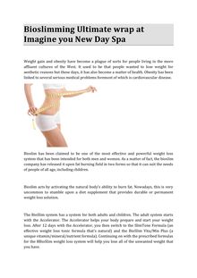 Bioslimming Ultimate Body Wrap at Imagine you New Day Spa