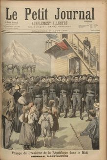 LE PETIT JOURNAL SUPPLEMENT ILLUSTRE  N° 350 du 01 août 1897