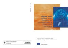 eEurope 2002 : creating an EU framework for the exploitation of public sector information