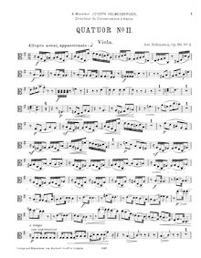 Partition viole de gambe, corde quatuor No.8, {{{Alternative Title}}}