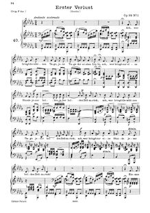 Partition complète (filter), 6 chansons, Op.99, Mendelssohn, Felix