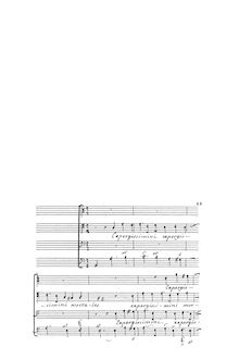 Partition , Expergidcimini mortales, 3 voix (alto, ténor e basso), Sentimenti devoti espressi con la musica di due, e tre voci [...] libro secondo, Op.6