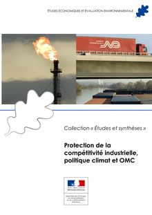 Protection de la compétitivité industrielle, politique climat et OMC.