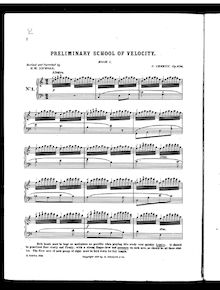 Partition complète (low resolution), Preliminary School pour Velocity -  Book 1, Op.636