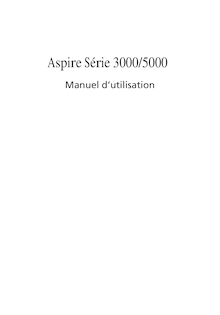 Notice Ordinateur portable Acer  Aspire 5000