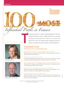 Influential people in finance