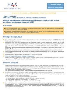 AFINITOR - Synthèse d avis AFINITOR - CT7009