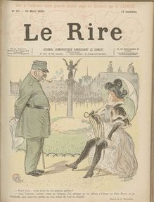 LE RIRE  numéro 20 du 23 mars 1895