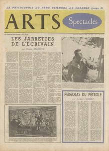 ARTS N° 554 du 08 février 1956