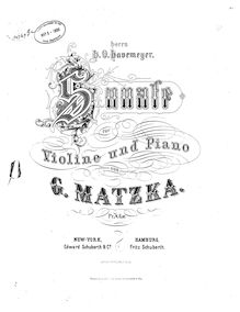 Partition , Allegro, violon Sonata en G major, Sonate (G) f. V. u. Pfte.