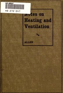 Notes on heating and ventilation