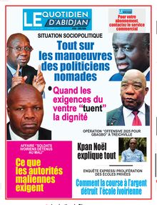 Le Quotidien d'Abidjan n°4198 - du lundi 12 septembre 2022