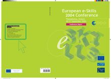 European e-Skills 2004 conference