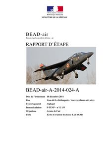 Crash de l Alpha Jet à Vouvray : le rapport d enquête