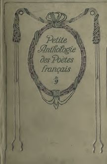 Anthologie des poètes lyriques français;