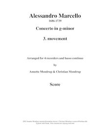 Partition , Allegro moderato - partition complète, hautbois Concerto