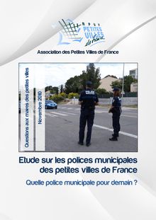 Etude sur les politices municipales des petites villes de France 