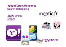 Case Study Meetic - Search Retargeting