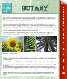 Botany (Speedy Study Guides)
