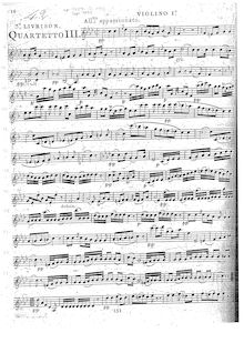 Partition , quatuor en F minor, G.235 (Op.52/4), 4 corde quatuors, G.232-235 (Op.52)