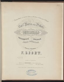 Partition Jubel-Ouvertüre (S.576), Collection of Liszt editions, Volume 8