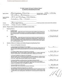 District Attorney Seizure Fund Audit, FY2006 - Montgomery County,  Texas 