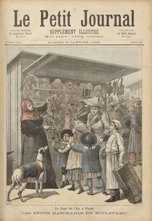 LE PETIT JOURNAL SUPPLEMENT ILLUSTRE  N° 58 du 02 janvier 1892