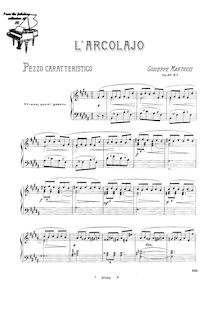 Partition No.3 L Arcolajo, 7 Pezzi, Op.43, Martucci, Giuseppe
