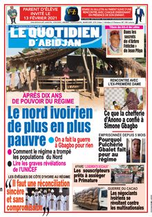 Le Quotidien d’Abidjan n°3015 - du jeudi 28 janvier 2021