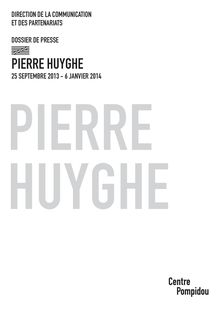 Expo "Pierre Huyghe", dossier de presse