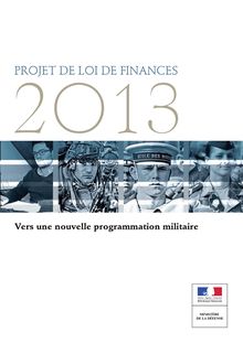 PROJET DE LOI DE FINANCES 2013